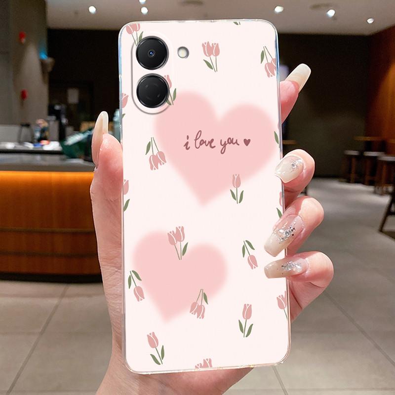 Чехол для телефона Tecno Spark Go 3 3s, прозрачный, модный, с бабочками и цветами, мягкий ТПУ, силиконовая задняя крышка, Tecno Spark Go3 KN3, корпус