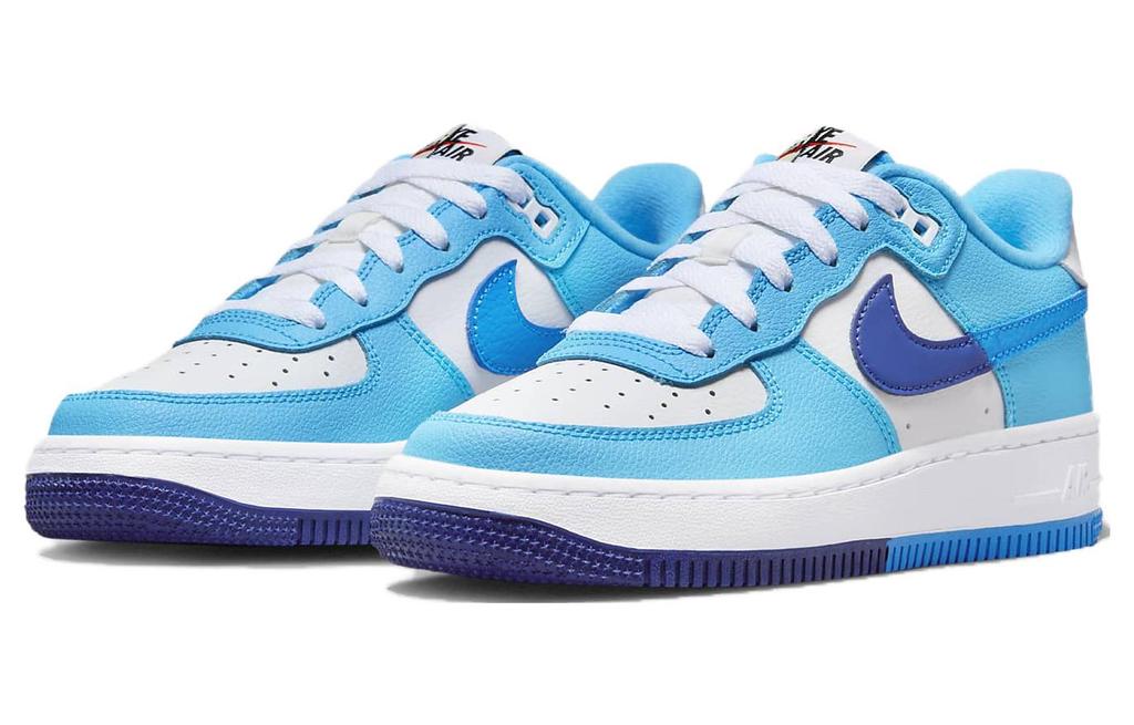 Nike Air Force 1 Low LV8 2 Light Photo Blue Deep Royal GS DZ2660-100