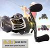 High Speed 12BB 6.3:1 Fishing Reel Bait Baitcasting Fishing Reel Left/ Right Hand Baitcaster Reels
