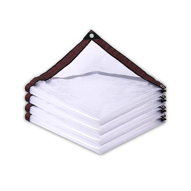 Прозрачный всепогодный уличный навес - Прозрачный водонепроницаемый чехол из полиэтилена, ветрозащитный чехол для балконов