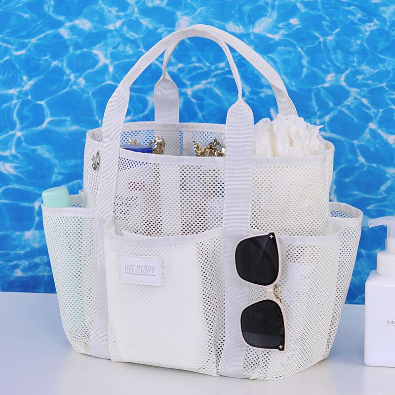 Large Capaci Hawaii Makeup Tote Portable Beach Bag Swimming Suit Storage Bag Travel Outing Vacation Holiday Carry-On Durable Bag