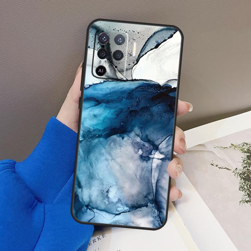 Пляжный Пастельный Абстрактный Чехол Для Oppo A76 A16 A96 A17 A18 A60 A80 A40 A38 A58 A78 A98 A94 A74 A54 A15 A57 A77 A5 Pro