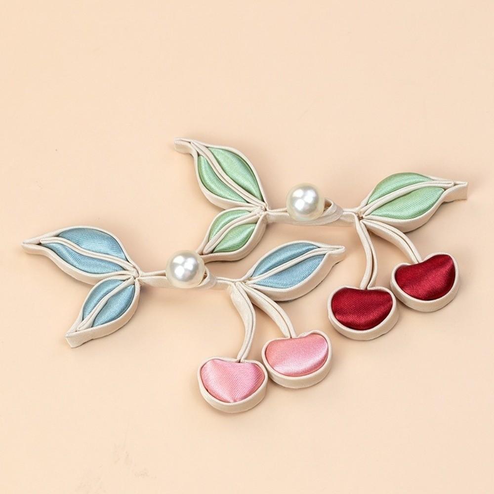 Cherry Shape Chinese Style Buttons Classical Hanfu Decorative Buckle Tang Suit Accessories