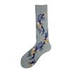 Animal Funny Socks Men Divertidos Happy Aliens Dinosaur Pug Panda Flamingo Cactus Sokken Unisex Novelty Skateboard Crazy Meias 