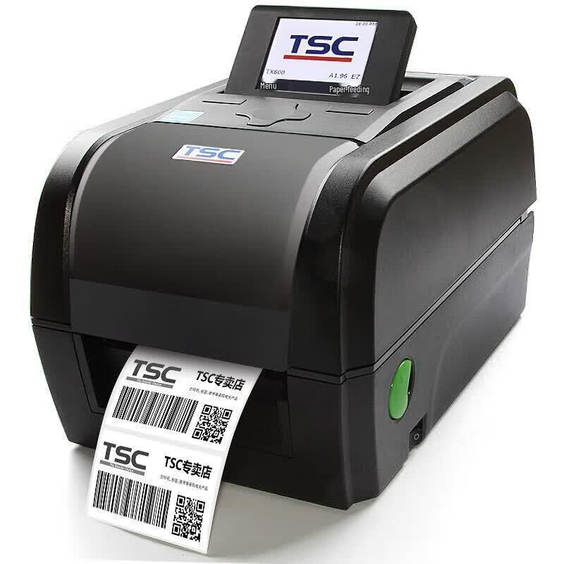 Промышленный термотрансферный принтер этикеток TSC TX610, штепсель CN (адаптер в комплекте)