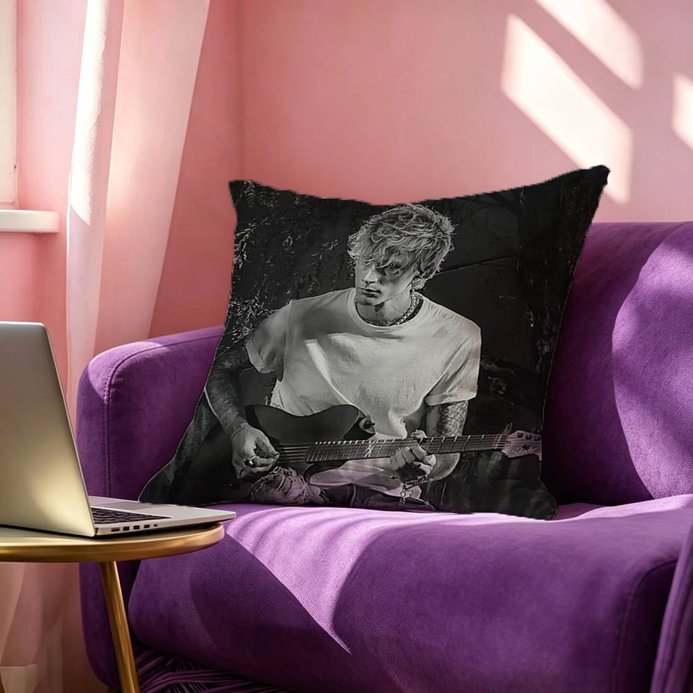 MGK LOST AAMERICANA Pillow Case Square DoubleSided Sofa Cushion Cover Bedroom Bedside Pillow