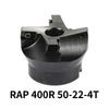 RAP 300R 50-22-4T 400R 63-22-4T 400R 80-27-5T Угол 75 градусов Положительная головка 25.4 50мм APMT1135/APMT1604 Фреза для CNC торцевая фреза