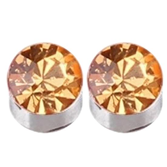 1 пара железных наушников с сильным магнитом для здоровья, круглый магнитный утюг с пирсингом