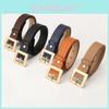 Fashion Ladies Synthetic Leather Belt With Alloy Pin Buckle For Daily Jeans