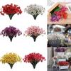 1 Bunch Home Artificial Flowers Floral Fake Flowers