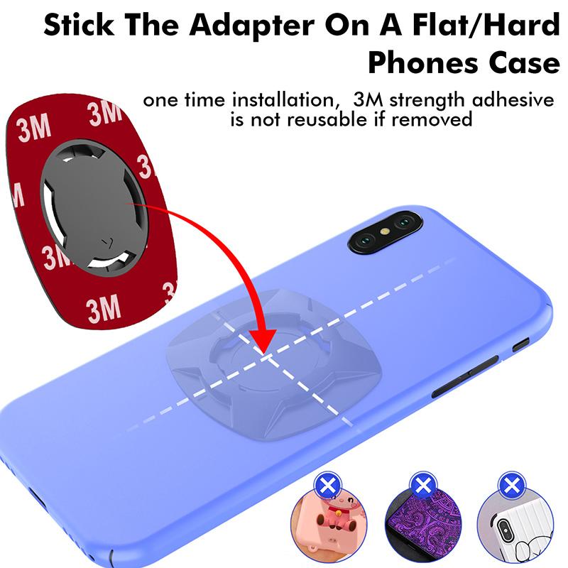 Motorcycle Bike Phone Holder Shock-resistant MTB Bicycle Scooter Bike Handlebar Security Quick Lock Support Mobile Stand