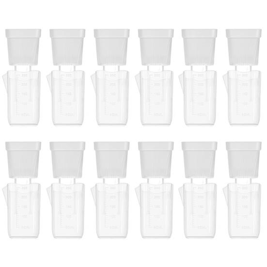 Самополивающиеся горшки для растений Мини полупрозрачные пластиковые кашпо Горшок для размножения растений с резервуаром для рассады, черенков, алоказии, африканских фиалок, хойи