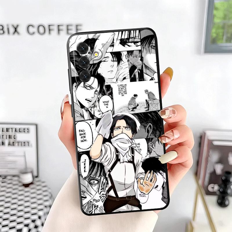 A-Attack On T-Titan Anime Soft Phone Case for Samsung A17 A37 A57 A16 A26 A36 A56 A15 A25 A35 A55 A14 A24 A34 A54 A13 A23 A33 A5