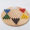 Игрок в игру Деревянные китайские шашки Алмазная настольная игра, разноцветные