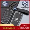 qwe3For VOLKSWAGEN VW Leather Car Key Case Cover Shell for Volkswagen VW CC Passat B6 B7 Passat 3C CC Maogotan R36 B5 B7L Protector VISJ6