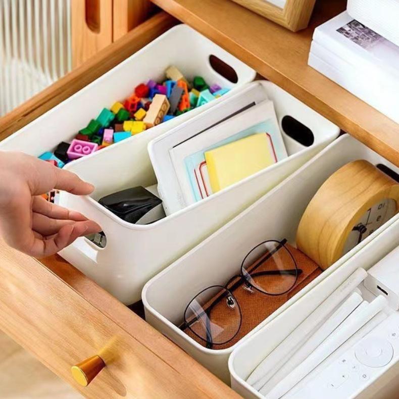 2 шт. корзина для хранения, студенческий настольный ящик для хранения закусок, пластиковый ящик для хранения косметики