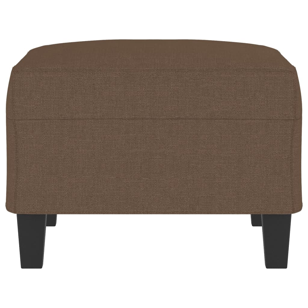 Footstool Brown 70x55x41 cm Fabric