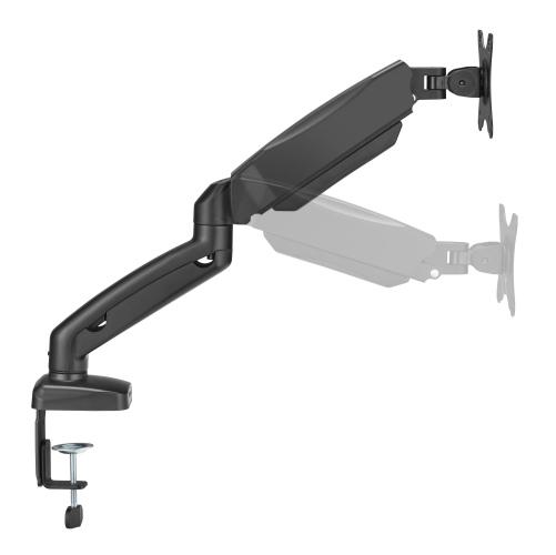 Up Up Premium Single Screen Monitor Arm 17-32'', VESA 75x75, 100x100, Matte Black