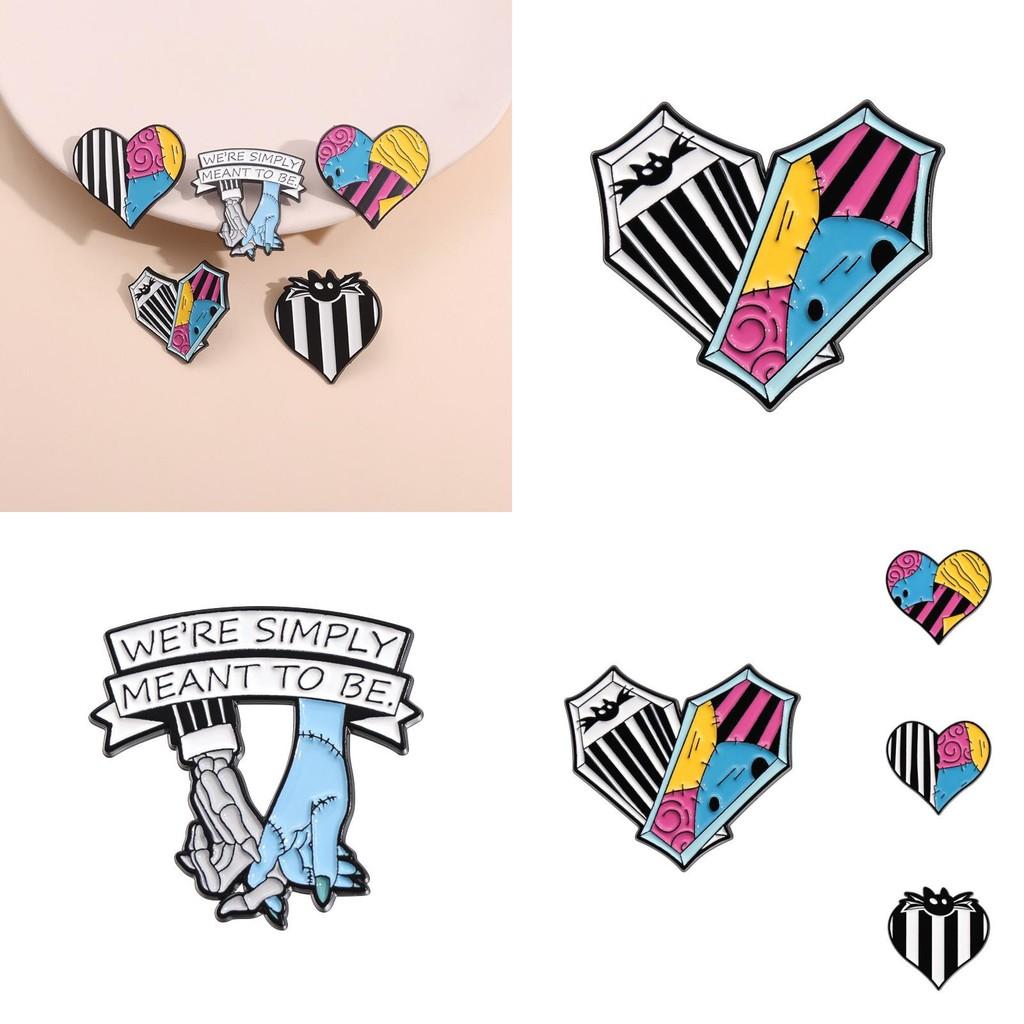 Creative Alloy Brooch With Cartoon Character Design Versatile And Stylish For All