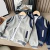 Personalized Baseball Style Children's School Jacket Boys Girls Custom Embroidered