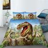 Постельное белье с 3D цифровой печатью «Динозавры», набор из двух или трех предметов, полиэстер