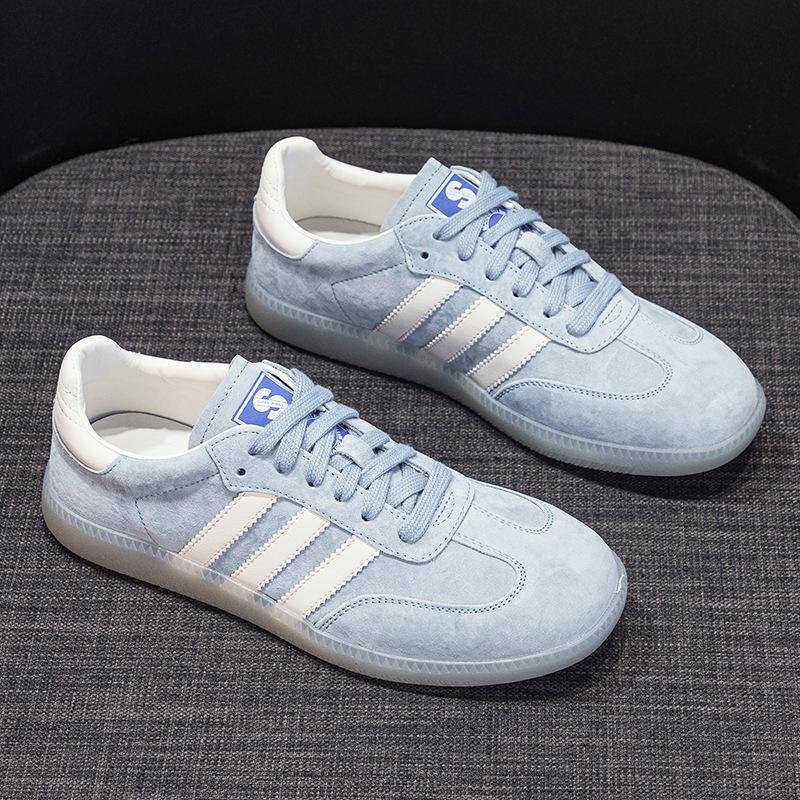 Leather Majilad training shoes women's flat 2024 new little white shoes summer niche original board shoes trendy shoes women