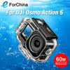 Для DJI Osmo Action 6 PULUZ Магнитный Водонепроницаемый Кейс 60м Кейс для Дайвинга Магнитное Быстросъемное Горизонтально-Вертикальное Покрытие