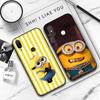 Черный мягкий чехол JM32 Minions для OPPO Reno 8 6 5 4 Pro Plus Find X3 A17 A3 A31 A38 A40 A53 A54 A55 A74 A76 A78 A77 A80 A94 A95 A96 Lite