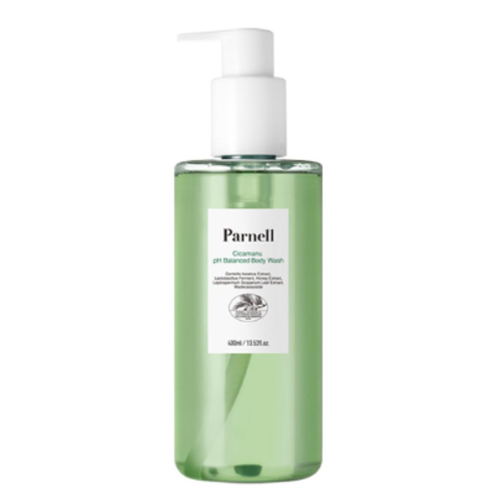Parnell Cicamanu pH Balanced Body Wash 400ml | Soothing Acne Care for Sensitive Skin