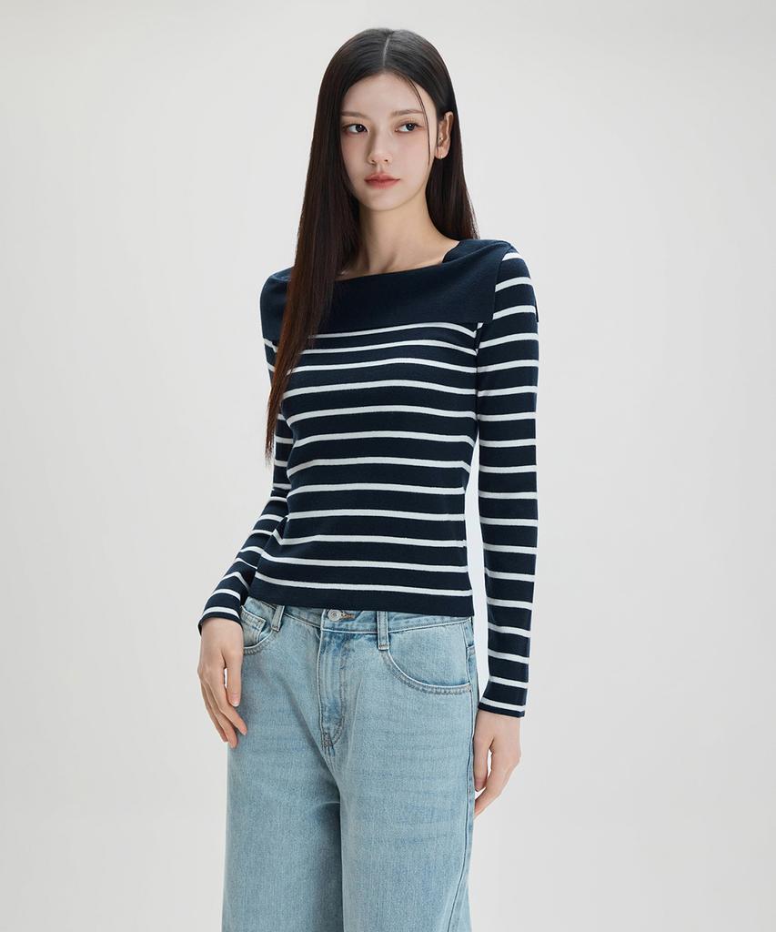 MIXXO Облегающий пуловер с открытыми плечами Re Kaf233T_Miwkag33Qt