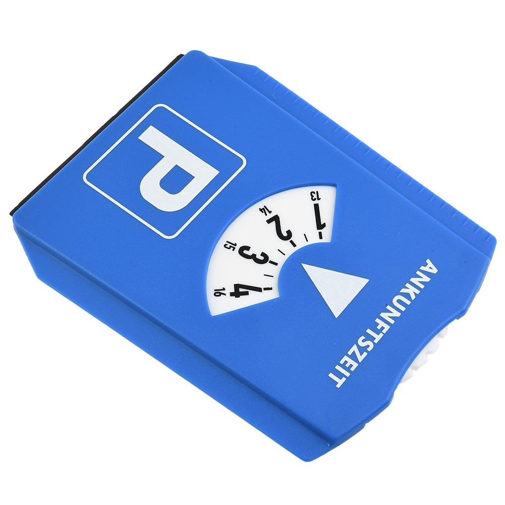 ABS Портативный Диск для парковки автомобиля Таймер Часы Дисплей Синий Пластиковый Парковочный