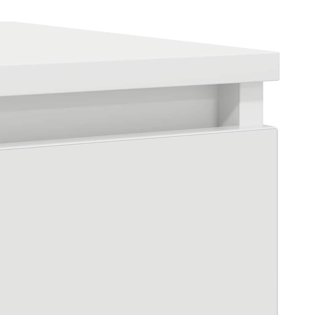 Sideboard in White 100 x 35 x 76 cm Engineered Wood