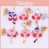 Cross Kirby Dressing Mini Telescopic Keychain Small Pendant Plush Pendant