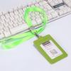 Выдвижной ПУ бейдж-холдер с ланьярдом для ID- и пропусков