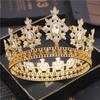 Luxury Wedding Crown Bride Tiaras and Crowns Queen Hair Jewelry Crystal Diadem Prom Headdress Head Accessorie Pageant