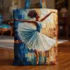 Girls Fashion Tote Bag Digital Print Quilted Shoulder Medium Size Street Style