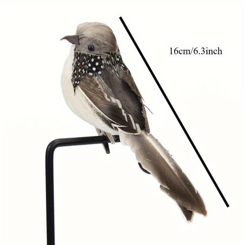 1pc DIY Cute Artificial Bird Foam Vividly Feather Mini Tit Craft Birds Emulation Decoration Model Sparrow