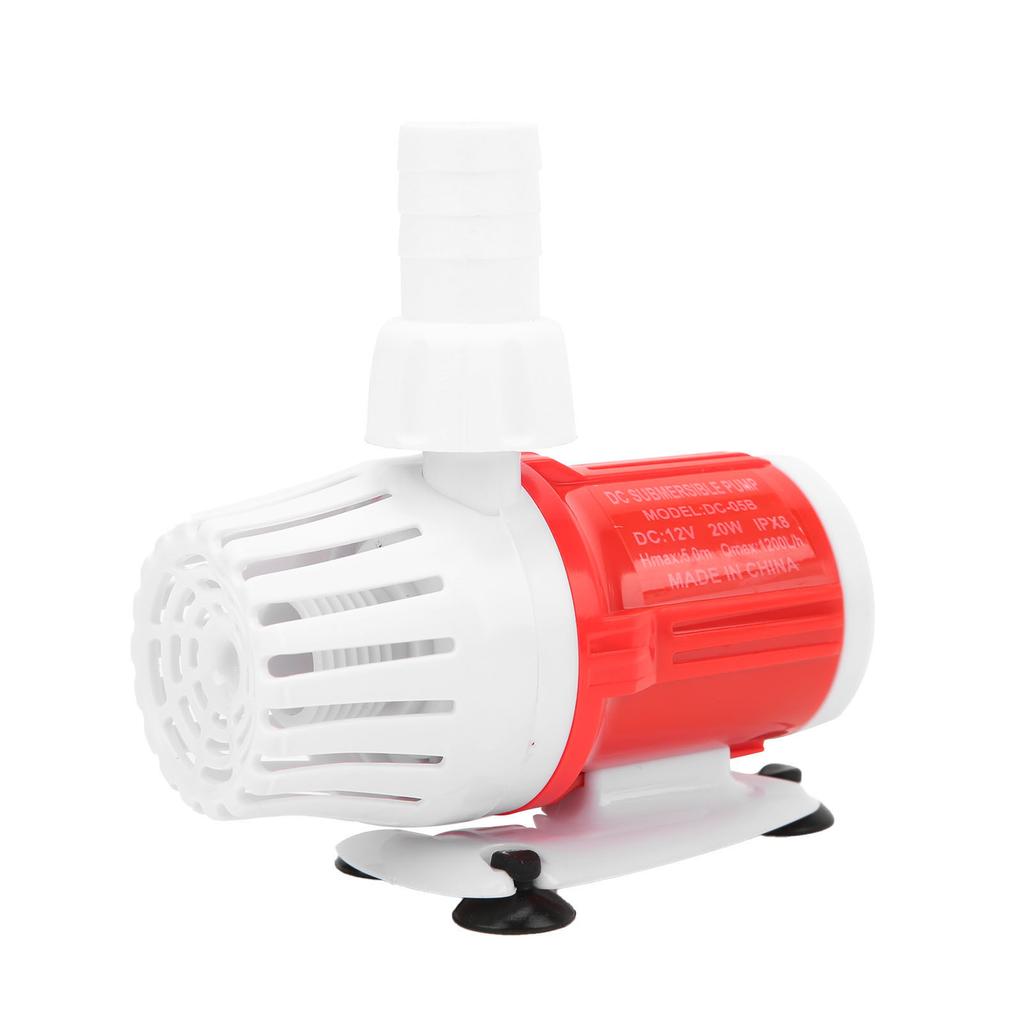 Аквариумный насос Ультратихий Съемный С регулировкой частоты Погружной водяной насос 20 Вт