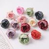 3/5/10Pcs High Quality Silk Artificial Rose Flower Head Artificial Flower Home Room Wedding Decoration DIY Garland Craft Flower