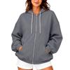 Женский уютный повседневный кардиган на осень - flattering relaxed fit, вязаный топ с длинным рукавом для повседневной носки