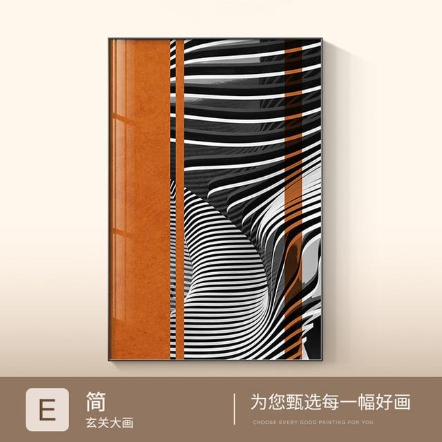 Абстрактные геометрические линии, холст, живопись, современный минималистский домашний декор, постеры, принты, настенные художественные картинки для гостиной, отеля