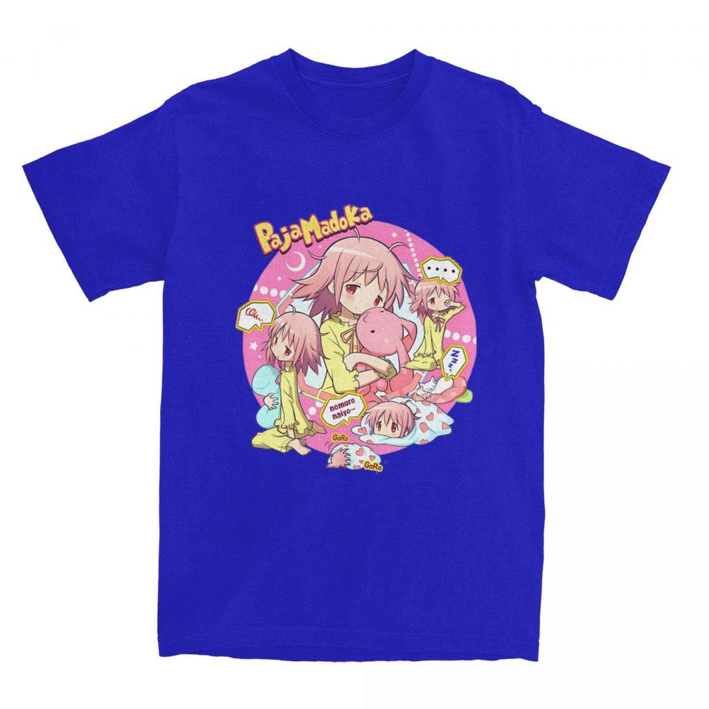 Футболка Paja Madoka Madoka Magica Anime Merch для мужчин и женщин, забавные летние топы из 100% хлопка