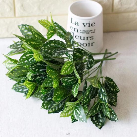 1 букет искусственная трава пластиковые растения комната офис дом сад бонсай декор