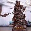20X15X36CM Chinese Creative Guan Gong Ornaments, Guan Yu Statue, Living Room, Store, Offering Decorative Handicrafts