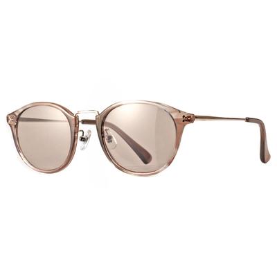 Eyeforyou меланиновые солнцезащитные очки для женщин UV400 запатентованные меланиновые линзы защита от УФ-лучей тонкие линзы цвет бордово-коричневый Саса коричневый полуободковые EY-S610-C1