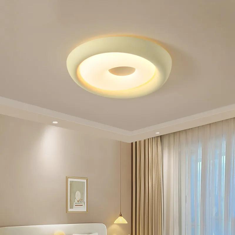 Modern Led Ceiling Light Green Surface Mounted Ceiling Lamp Bedroom Living Room Brightness Panel Light