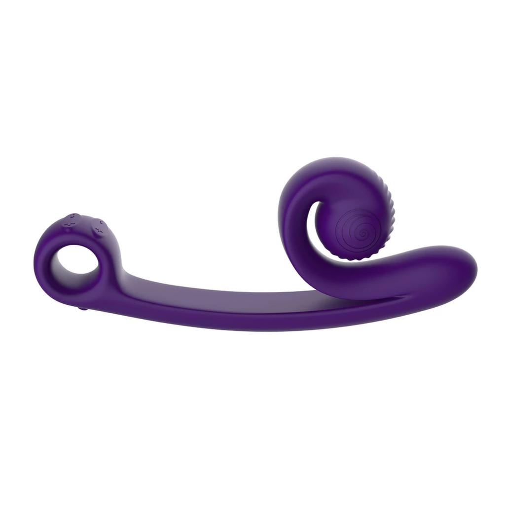Snail Vibe - Curve Purple G-Spot Stimulating Dual Vibrator