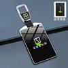 Для Zeekr 7X 001 X Mix 007 009 Чехол для ключа автомобиля из цинкового сплава Защитная крышка для пульта Светонакопительный корпус Держатель для карты Брелок