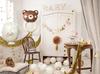 Balon Foliowy Grzechotka Miś Baby Shower 61X88Cm