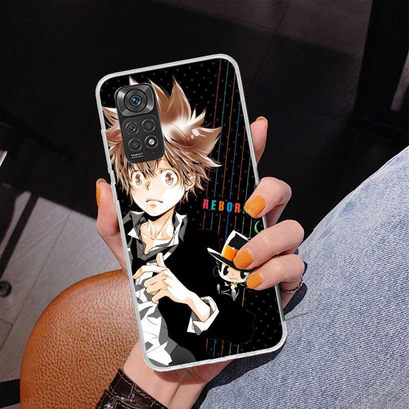 Katekyo Hitman Reborn Phone Case For Xiaomi Redmi Note 15 14 13 12S 12 11 Pro Plus 14S 11S 11E 10 10S 11T 5G Personalized Cover